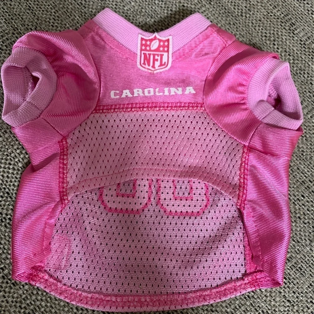 Carolina Panthers jersey extra small dog shirt